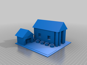 brillant de la maison minuscules projet 3d print model - Mito3D