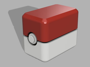 pokeball titolare della carta pokemon 3d print model - Mito3D