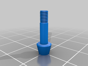 my customized nut job bolt washer threaded rod factory 3d print model - Mito3D