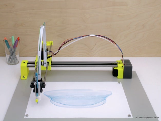 kartesische plotter cnc Stift-plotter xy-plotter 3D print model - Mito3D