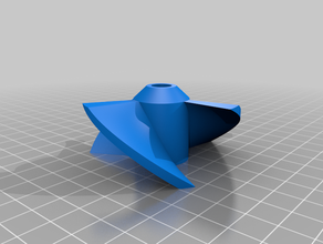 impeller 63mm water jet propulsion 3d print model - Mito3D