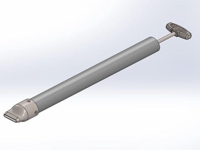 concrete caulk gun injector caulking 3d print model - Mito3D