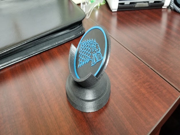 coaster holder drink pedestal protector table 3D print model - Mito3D