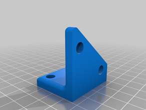 simples, a 90 graus do suporte 3d print model - Mito3D