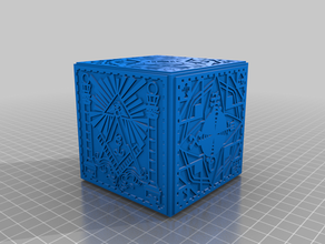 maçonnique de la solution crashjensen l'enfer cube hellraiser lamont configuration 3d print model - Mito3D