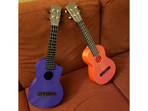 concert ukulele de la musique prusa ukulélé 3d print model - Mito3D