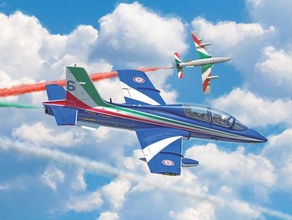 aermacchi mb339 1 100 airplane model 3d print model - Mito3D