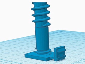 bruder grúa piernas 3d print model - Mito3D