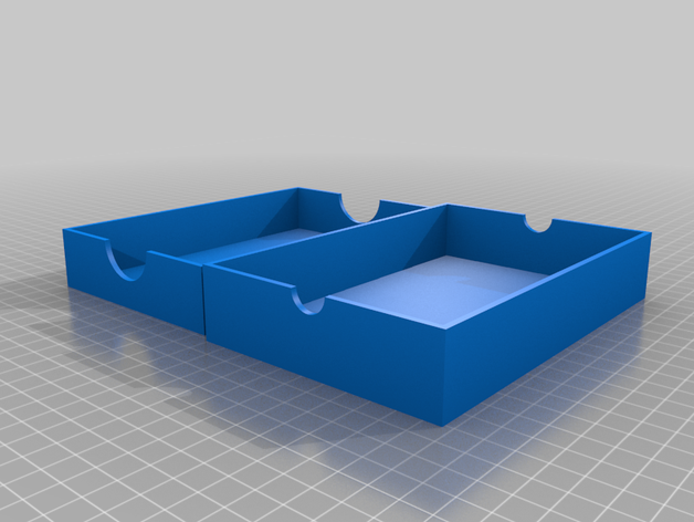 my customized card box 3D print model - Mito3D