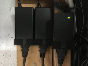 ubiquiti gateway switch power supply holders unifi 3d print model - Mito3D
