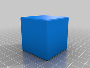 40mm d'étalonnage cube 3d print model - Mito3D