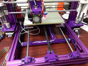 am8 underbed cable chain management 3d print model - Mito3D