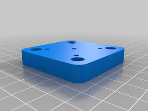 simple hemera mount hypercube evolution e3dhemera 3d print model - Mito3D
