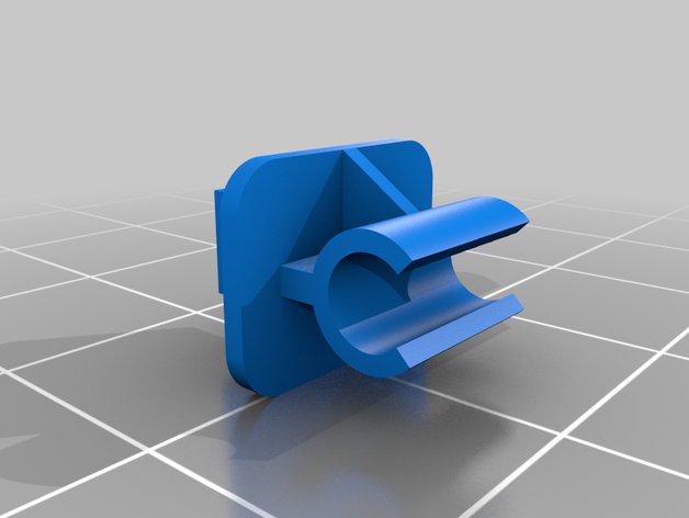 car bonnet support handle - skoda roomster fabia 3D print model - Mito3D