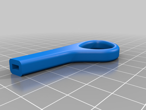 scissors handle 3d print model - Mito3D