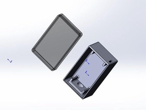 kutu kapağı nodemcu esp gyver matris 3d print model - Mito3D