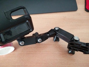 gopro armhalterung arm mount 3d print model - Mito3D