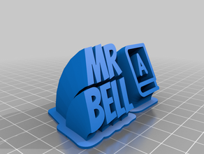 mrbell customized 3d print model - Mito3D