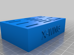 x-wing manœuvre modèle titulaire remix de star wars table jeu xwing 20 miniatures 3d print model - Mito3D