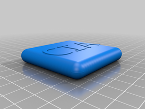 cia emblema 3d print model - Mito3D