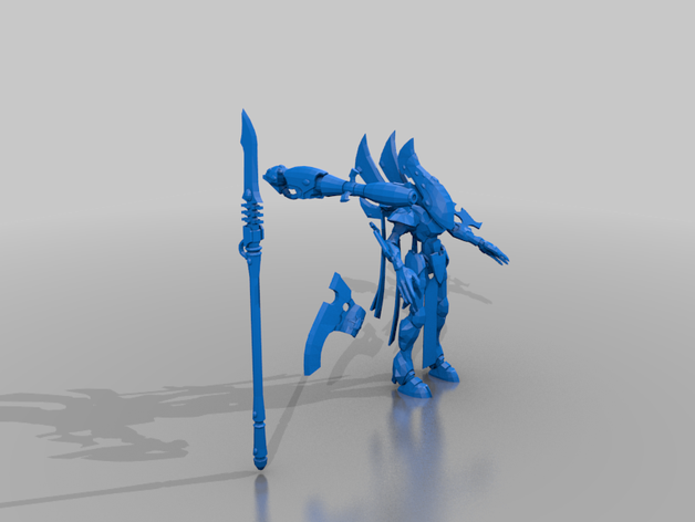 wraithseer - eldar tm 40k wraith 3D print model - Mito3D