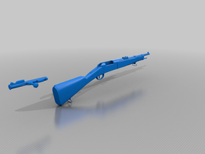 lebel french rifle 3d print model - Mito3D