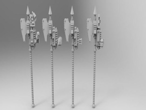 interstellare t-800-chain-mops 28 die Kettensäge melee scifi Waffe 3d print model - Mito3D