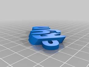 özelleştirilmiş iamburny benim ryan 3d print model - Mito3D