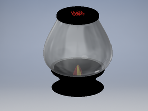 lampara adorno la lumière regalo 3d print model - Mito3D