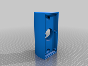 anillo 2 timbre de la puerta ángulo revestimiento vinilo montaje 3d print model - Mito3D
