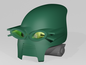 grande máscara sensorial aptitude bionicle kanohi lego 3d print model - Mito3D