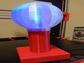 sphärische iot-Lampe openscad 3d print model - Mito3D