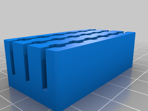 Hexagonale de 4 mm support foret personnalisé 3d print model - Mito3D