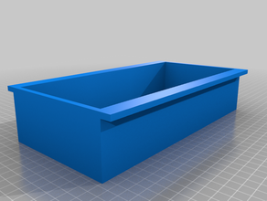under table drawer hidden 3d print model - Mito3D