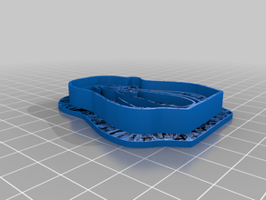 pequeño topo cortador de galletas kisvakond s tem ny forma navidad cookiecutter 3d print model - Mito3D