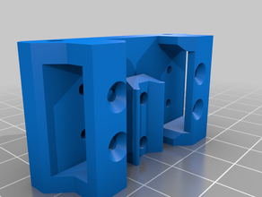 x carriage - bottom plate update 3d print model - Mito3D