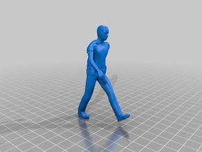 walking soldier belt hq 3d print model - Mito3D