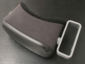 oculus quest simple grip development vr headset 3d print model - Mito3D