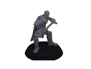 soren principe drago dnd in miniatura dungeons dragons umana cavaliere pathfinder soldato spadaccino 3d print model - Mito3D