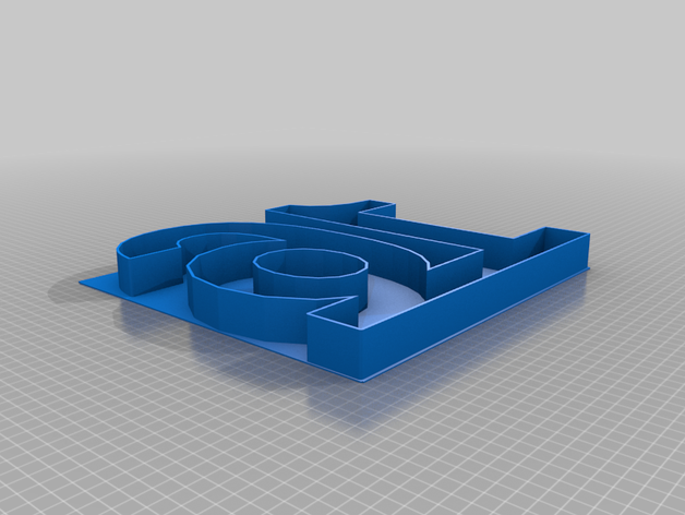 sweet 16 cookie cutter customized 3D print model - Mito3D