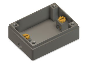 el cable eléctrico de la caja cuadro soporte gestión cables eléctrica 3d print model - Mito3D
