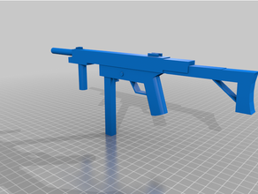 concept gun because guns mate mayo not pew why 3d print model - Mito3D