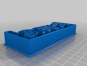 israel cookie cutter customized 3d print model - Mito3D