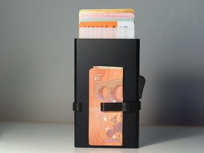 il titolare della carta di money clip 3d print model - Mito3D