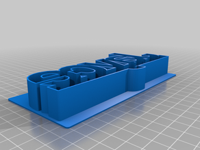 jayce cookie-cutter kundengebundene 3d print model - Mito3D