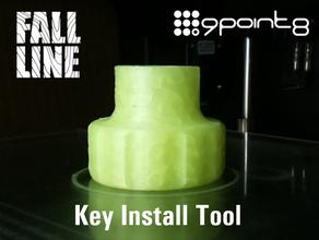 key install tool 9point8 fall line dropper post installation service 3d print model - Mito3D