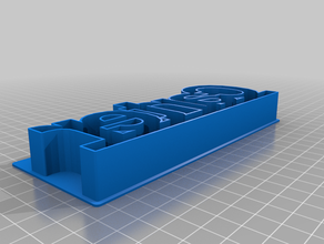 carter de coupeur biscuit personnalisé 3d print model - Mito3D