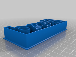 reed cookie cutter customized 3d print model - Mito3D