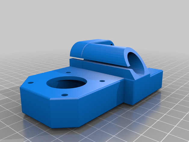 anet a8 plus eje x del lado izquierdo además de la actualización 3D print model - Mito3D
