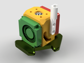 anycubic kossel disipador de calor la vivienda mod e3d v5 3d print model - Mito3D